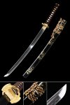Handmade Japanese Katana Sword T10 Carbon Steel Full Tang
