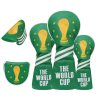 World Cup Soccer Golf Headcovers Set - Green
