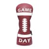 Football Style Fairway Wood Headcover - Red