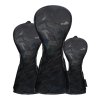 Laser Camo Golf Wood Headcovers Set - Green
