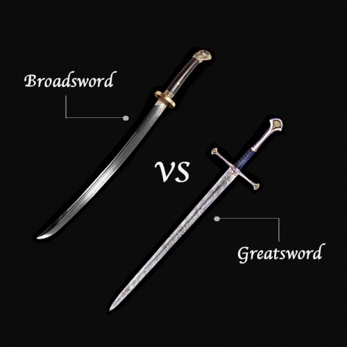 Broadsword vs Greatsword: Comparing Legendary Weapons