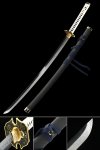 Yamato Sword - Devil May Cry Vergil Katana T10 Steel Clay Tempered Real Hamon