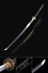 Handmade Japanese Samurai Sword T10 Folded Clay Tempered Steel Real Hamon