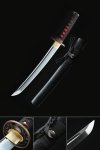 Handmade Japanese Tanto Sword 1045 Carbon Steel Full Tang
