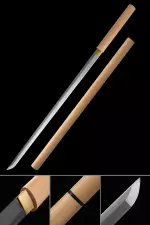 Handmade Shikomizue Stick Sword With Natural Scabbard