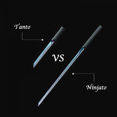 Ninjato VS Tanto: Exploring Their Unique Design and Function