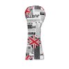 Classic Newspaper Fairway Wood Headcover - White