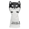 Akita Dog Driver Headcover - Black
