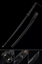 Handmade Zombie Killer Katana Sword With Black Blade