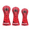 Spider Golf Wood Headcovers Set - Red