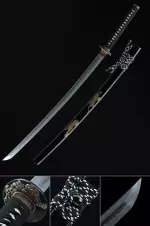 High-performance Japanese Katana Sword Clay Tempered