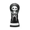 Skull Hybrid Golf Headcover - Black