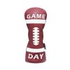 Football Style Hybrid Golf Headcover - Red