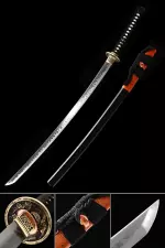 High-performance Katana Sword T10 Folded Clay Tempered Steel