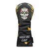 Skull Style Driver Headcover - Black
