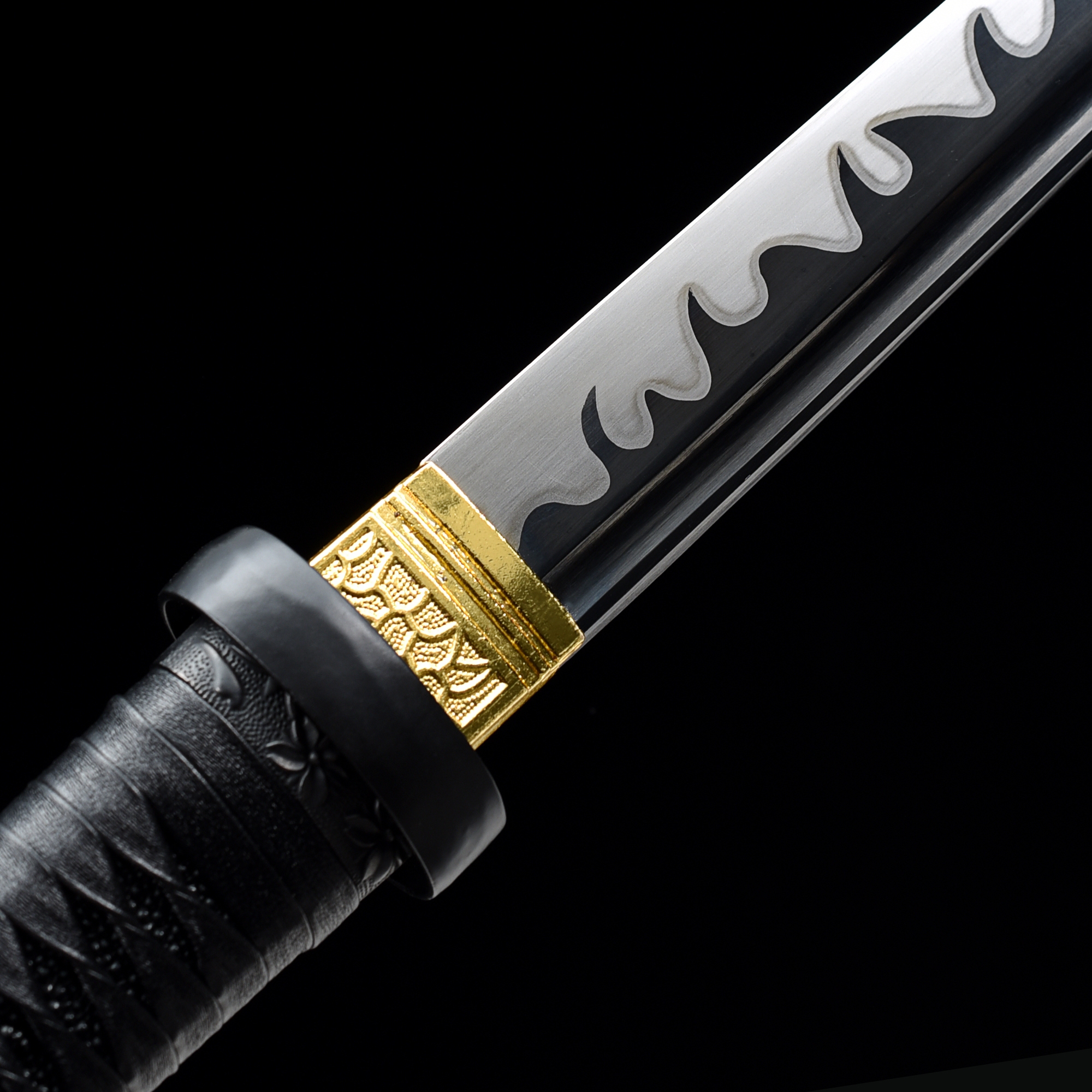 Handmade Black Hand Sharpening Manganese Steel Real Ninjato Ninja ...