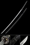 Dragon Nodachi Sword - Handcrafted 1060 Carbon Steel, 67-Inch Full Tang with Dragon Alloy Tsuba