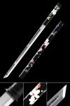 Handmade Japanese Straight Edge Sword Full Tang