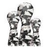 Camo Style Golf Wood Headcovers Set - Gray