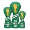World Cup Soccer Golf Wood Headcovers Set - Green