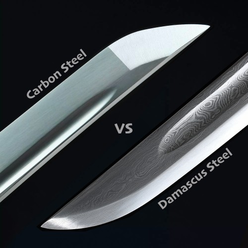 Carbon Steel vs Damascus Steel: Which is Better?
