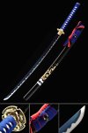 Handmade Japanese Katana Sword With Dragon Tsuba