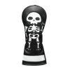 Skull Fairway Wood Headcover - Black