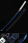 Handmade Japanese Katana Swords Cosplay Replica With Blue Blade