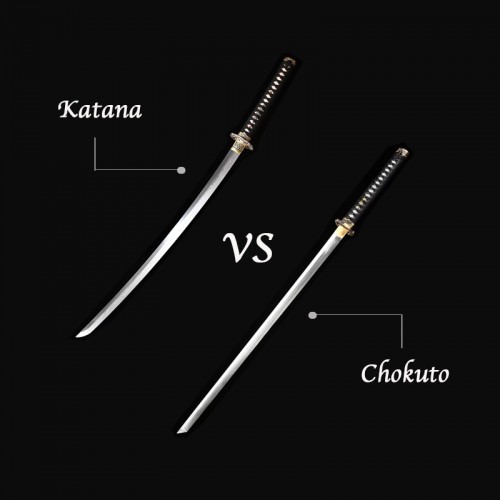 Katana vs Chokuto: Aesthetics and Design of Katana and Chokuto Swords