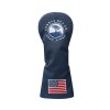 Welcoming Pine Hybrid Golf Headcover - Dark Blue