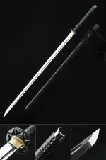 Handmade Japanese Chokuto Ninjato Sword High Manganese Steel Full Tang