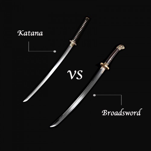 Katana vs Broadsword: What's the Difference?