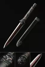 Handmade Japanese Double Edge Tanto Sword Full Tang