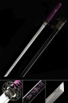 Handmade Japanese Straight Edge Sword High Manganese Steel