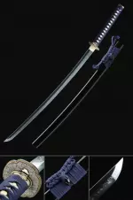 Authentic Japanese Katana T10 Carbon Steel Hand Forge Real Hamon